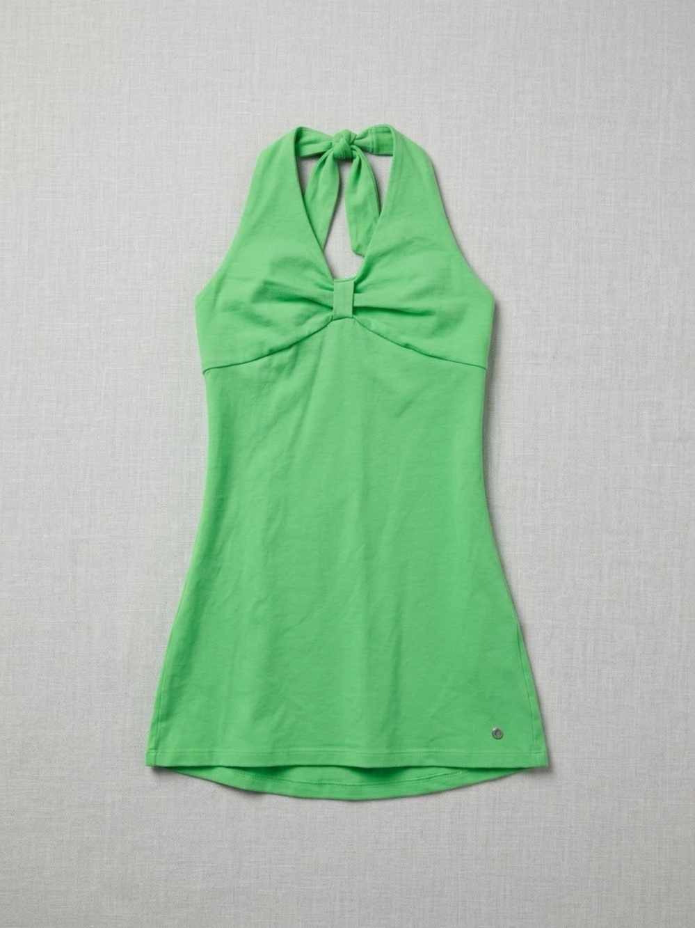 Twik Simons Bright Green Halter Top XS